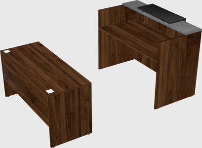 Modular reception desk