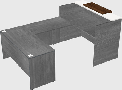 Modular reception desk