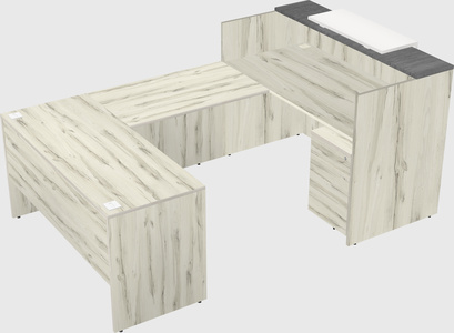 Modular reception desk