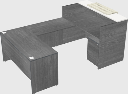 Modular reception desk