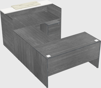 Modular reception desk