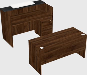 Modular reception desk