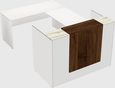 Modular reception desk
