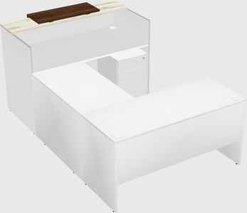 Modular reception desk