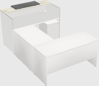 Modular reception desk