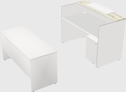Modular reception desk