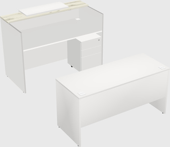 Modular reception desk