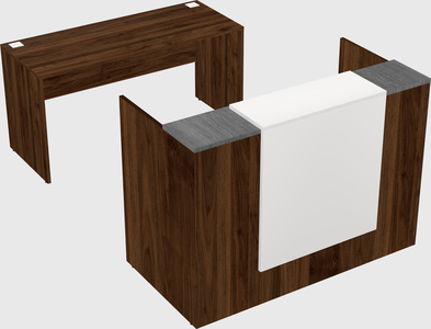 Modular reception desk