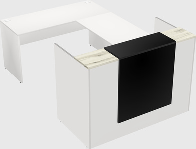 Modular reception desk