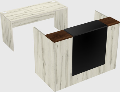 Modular reception desk