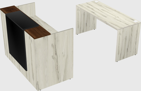 Modular reception desk