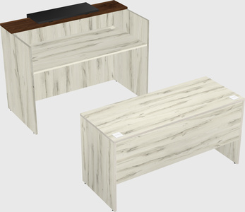 Modular reception desk