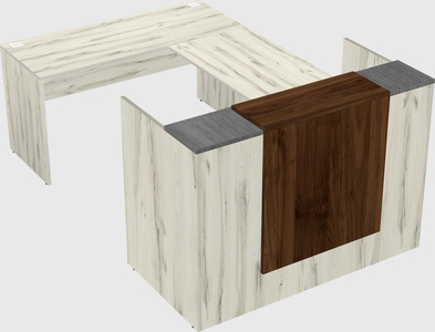 Modular reception desk