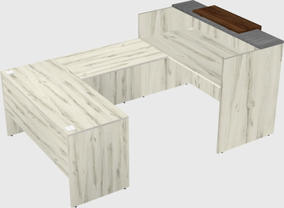 Modular reception desk