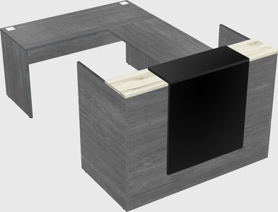 Modular reception desk
