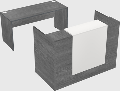 Modular reception desk