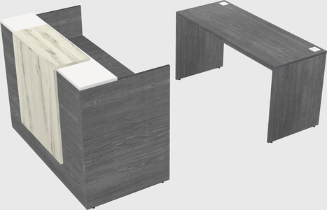 Modular reception desk