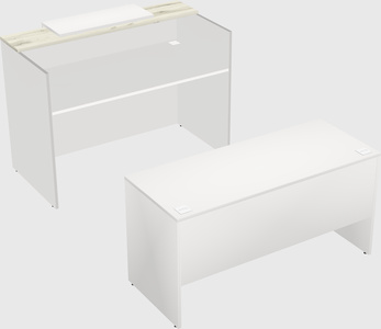 Modular reception desk