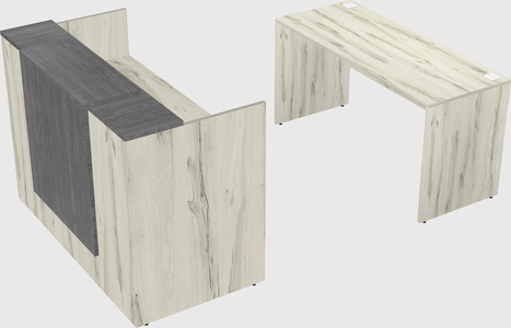 Modular reception desk