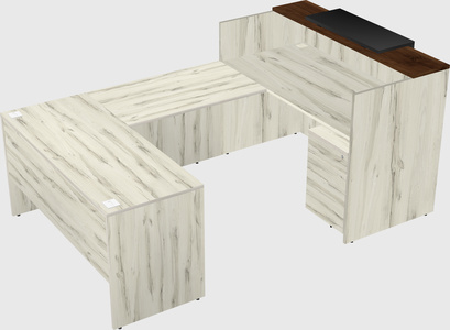 Modular reception desk