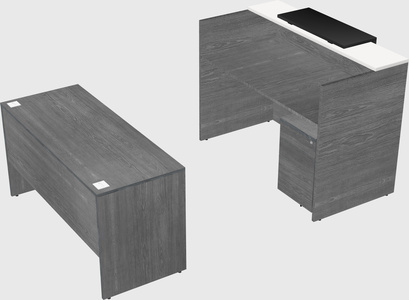 Modular reception desk
