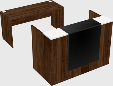 Modular reception desk