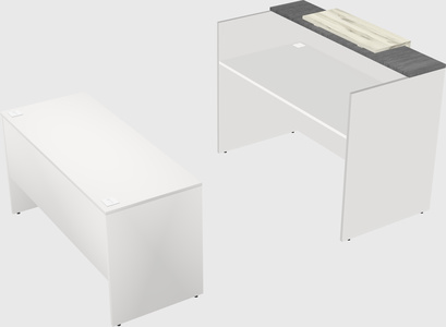 Modular reception desk