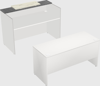 Modular reception desk