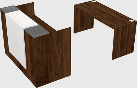 Modular reception desk