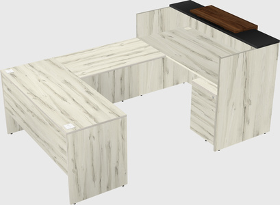 Modular reception desk