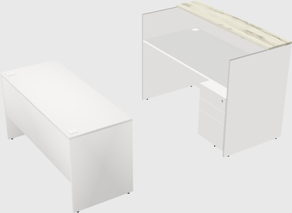 Modular reception desk