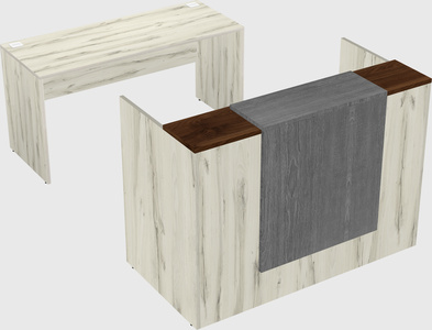 Modular reception desk