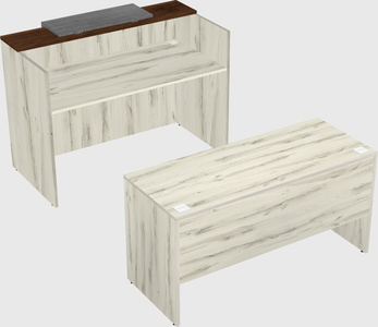 Modular reception desk