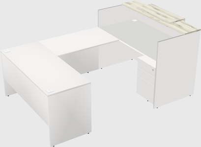 Modular reception desk