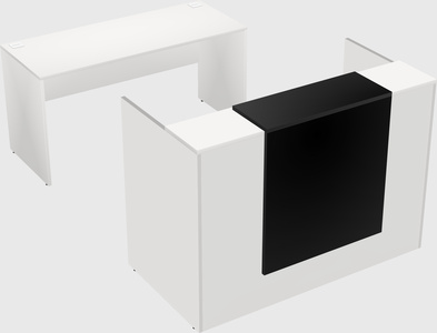 Modular reception desk