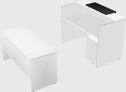 Modular reception desk