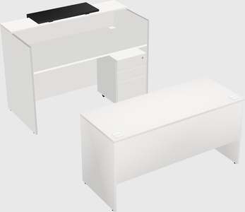 Modular reception desk