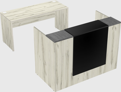 Modular reception desk