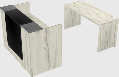 Modular reception desk