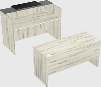 Modular reception desk