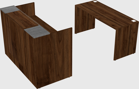 Modular reception desk