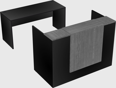 Modular reception desk