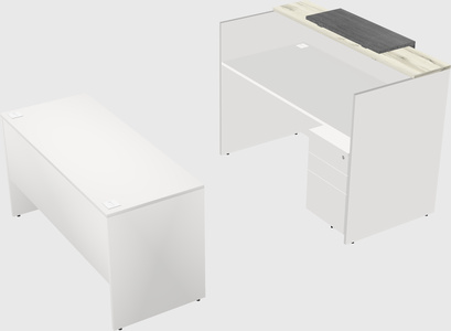 Modular reception desk