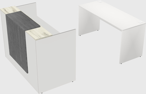 Modular reception desk