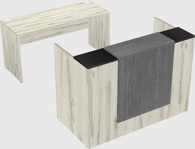Modular reception desk