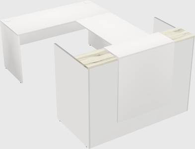 Modular reception desk