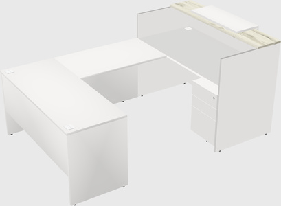 Modular reception desk