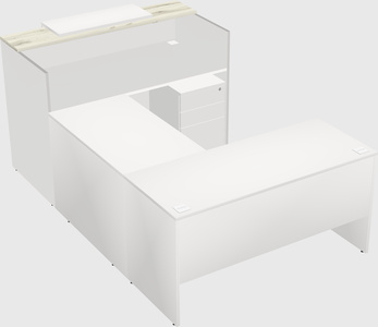 Modular reception desk