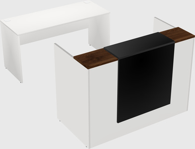 Modular reception desk