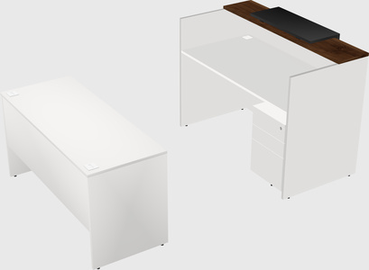 Modular reception desk